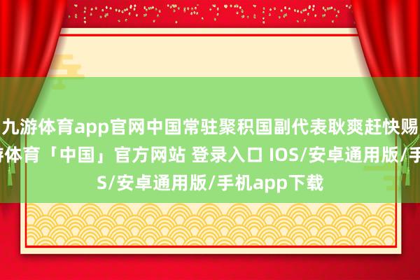 九游体育app官网中国常驻聚积国副代表耿爽赶快赐与筹商-九游体育「中国」官方网站 登录入口 IOS/安卓通用版/手机app下载